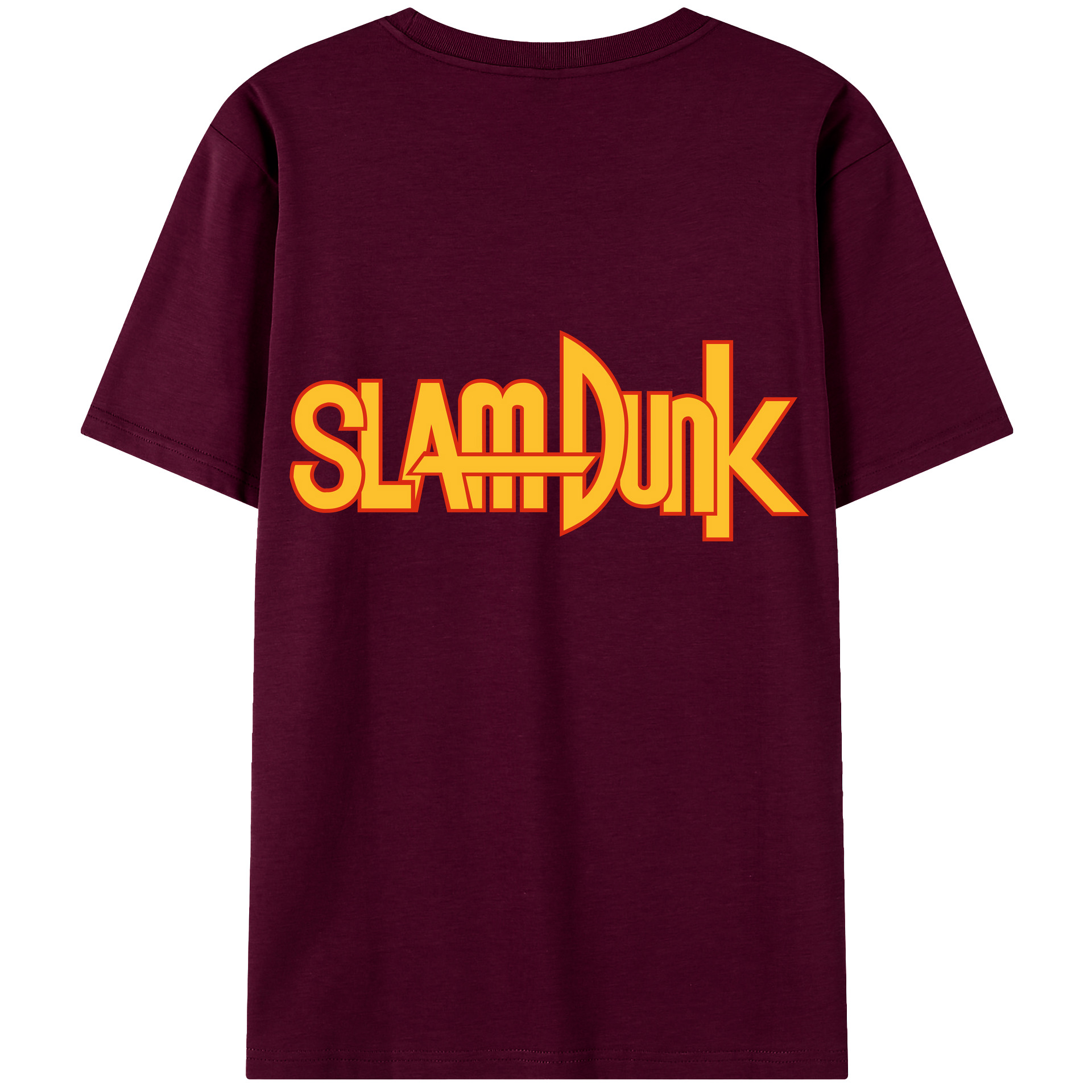 SLAM DUNK／スラムダンク レディース半袖Tシャツ(バックプリント)